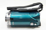 良品  JVC ケンウッド Everio GZ-E117 デジタルビデオカメラ グリーン ポーチ付 250704ab