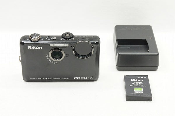 良品 Nikon ニコン COOLPIX S1100pj コンパクトデジタルカメラ ブラック 240419d