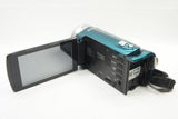 良品  JVC ケンウッド Everio GZ-E117 デジタルビデオカメラ グリーン ポーチ付 250704ab