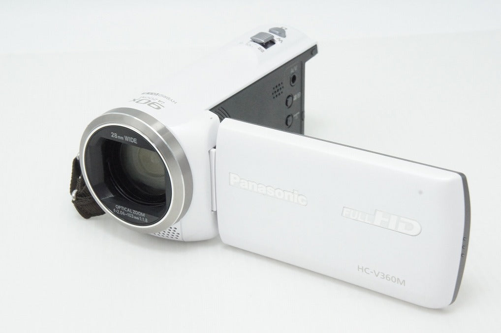 Panasonic パナソニック デジタルハイビジョンビデオカメラ HC-V360M ホワイト 260417d