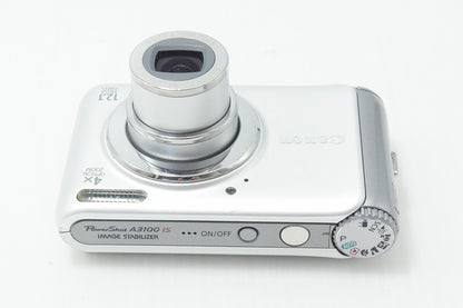 Canon キヤノン PowerShot A3100 IS コンパクトデジタルカメラ シルバー 260930k