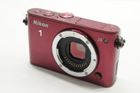 良品 Nikon ニコン 1 J3 ボディ ミラーレス一眼カメラ レッド 240412a
