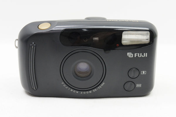 良品 FUJIFILM フジフィルム DL-700 ZOOM 35mmコンパクトフィルムカメラ ブラック 230629b