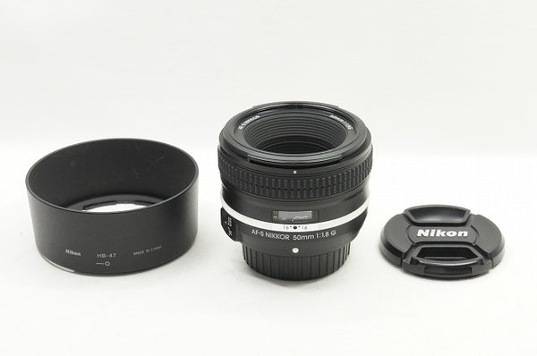 美品 Nikon ニコン AF-S NIKKOR 50mm F1.8G Special Edition 単焦点レンズ フード付 240419z