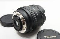 良品 Tokina トキナー AT-X 107 DX FISHEYE 10-17mm F3.5-4.5 Nikon ニコン用 Fマウント ズームレンズ APS-C 元箱付 231219ga