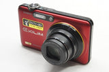 美品 CASIO カシオ EXILIM EX-FC160S コンパクトデジタルカメラ レッド 元箱付 240419b