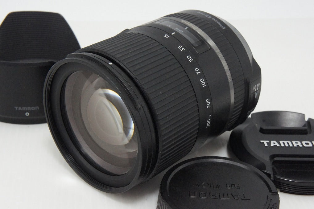 TAMRON 16-300mm F3.5-6.3 Di II VC PZD MACRO B016 Nikon F Mount APS-C Zoom Lens 260418j