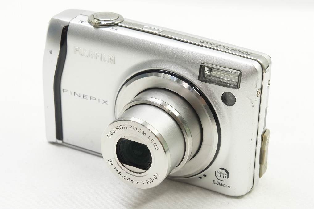 FUJIFILM フジフィルム FinePix F40fd コンパクトデジタルカメラ シルバー 250706j