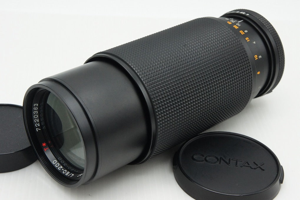 美品 CONTAX コンタックス Carl Zeiss Vario-Sonnar T* 80-200mm F4 MMJ ヤシコンマウント CY Mount 260106l