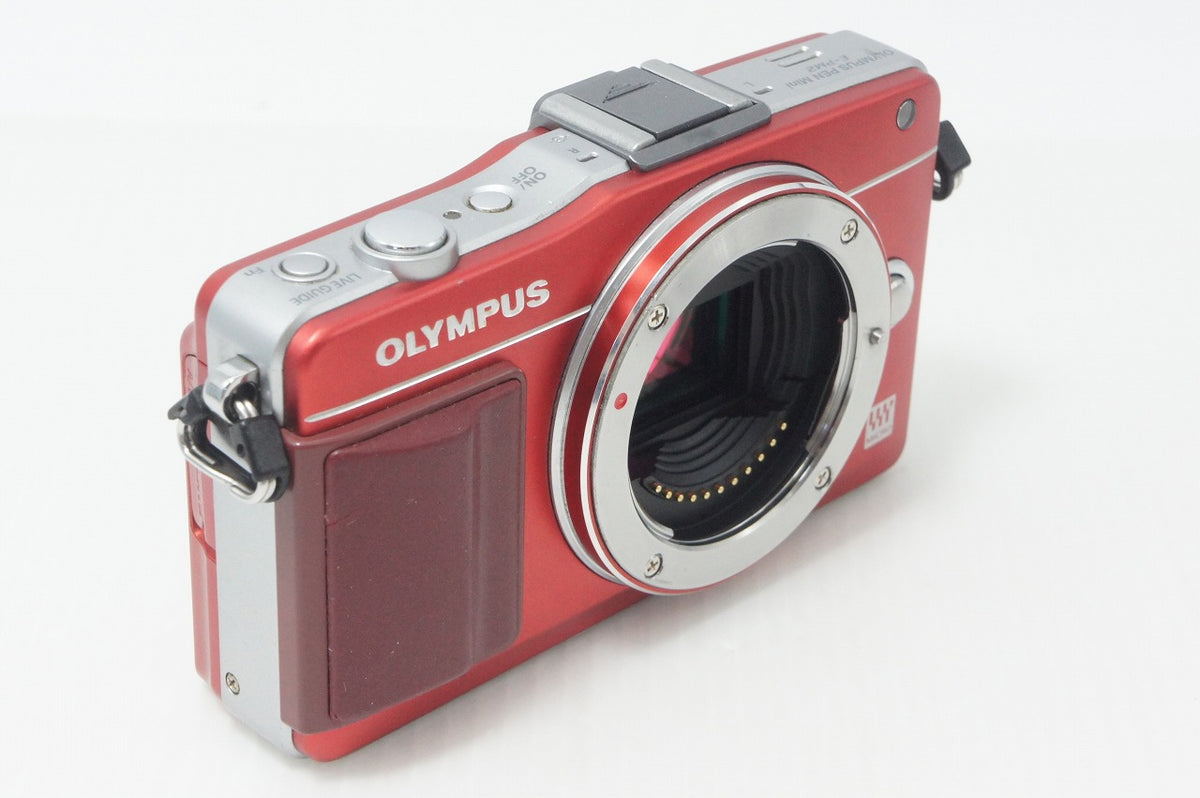 OLYMPUS オリンパス PEN Mini E-PM2 ボディ ミラーレス一眼カメラ レッド 元箱付 261005s