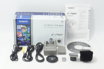 OLYMPUS オリンパス PEN Mini E-PM2 ボディ ミラーレス一眼カメラ レッド 元箱付 261005s