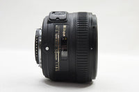 良品 Nikon ニコン AF-S NIKKOR 50mm F1.8G フルサイズ 単焦点レンズ 元箱付 240923q