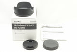 美品 SIGMA 18-200mm F3.5-6.3 DC MACRO HSM Contemporary Canon EFマウント APS-C 元箱付 250420a