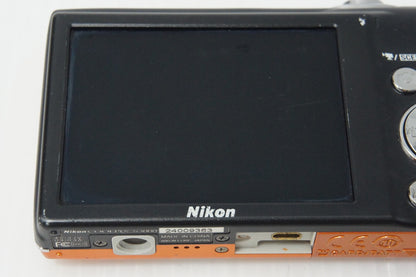 Nikon ニコン COOLPIX S3000 コンパクトデジタルカメラ ファインオレンジ 元箱付 261009l