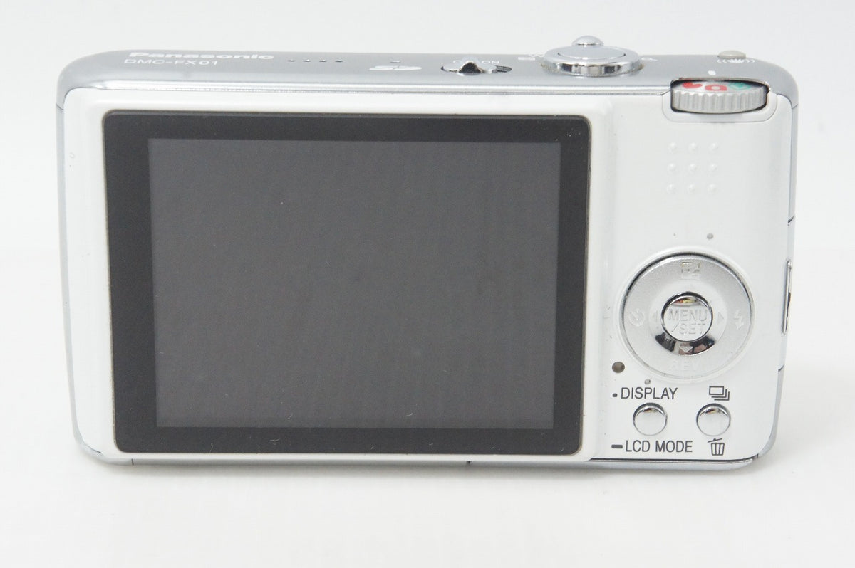 Panasonic パナソニック LUMIX DMC-FX01 コンパクトデジタルカメラ パールホワイト 元箱付 261008e