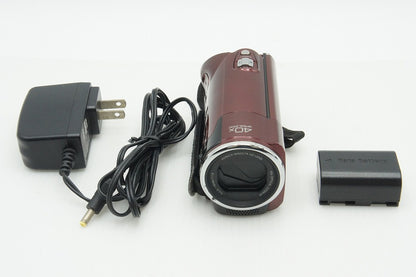 JVC Kenwood Everio GZ-HM460 Digital Video Camera Red 260107t