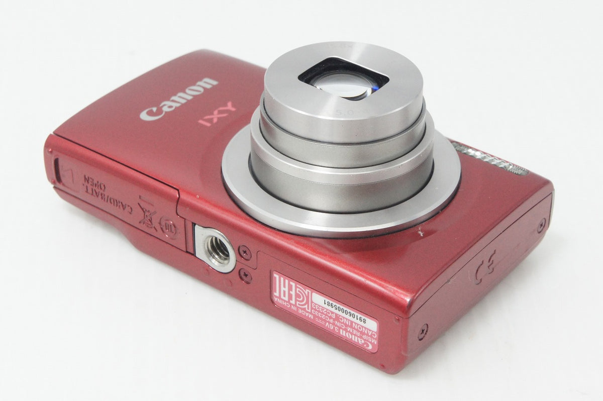 Canon キヤノン IXY 200 コンパクトデジタルカメラ レッド 261009c