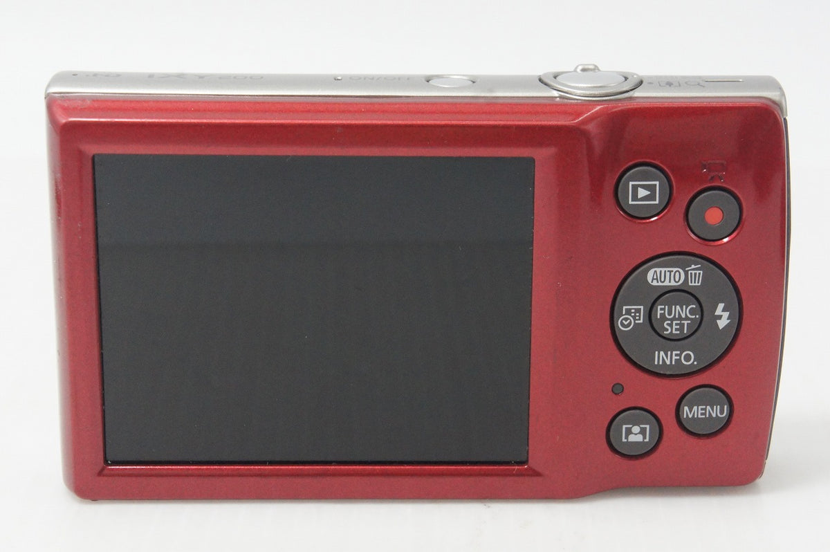 Canon キヤノン IXY 200 コンパクトデジタルカメラ レッド 261009c
