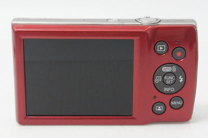Canon キヤノン IXY 200 コンパクトデジタルカメラ レッド 261009c