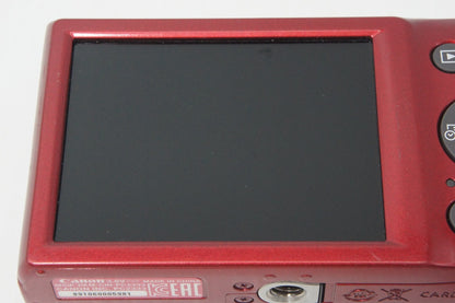 Canon キヤノン IXY 200 コンパクトデジタルカメラ レッド 261009c