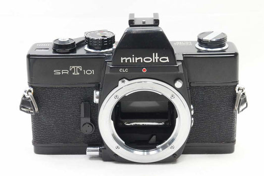 MINOLTA ミノルタ SRT101 フィルム一眼レフカメラ ブラック 250421m