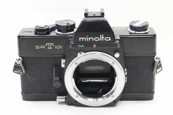 MINOLTA ミノルタ SRT101 フィルム一眼レフカメラ ブラック 250421m
