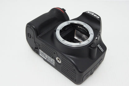 Excellent Condition Nikon D3200 Body Digital SLR Camera Black 260418w