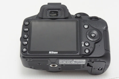 Excellent Condition Nikon D3200 Body Digital SLR Camera Black 260418w