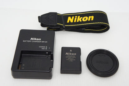 Excellent Condition Nikon D3200 Body Digital SLR Camera Black 260418w