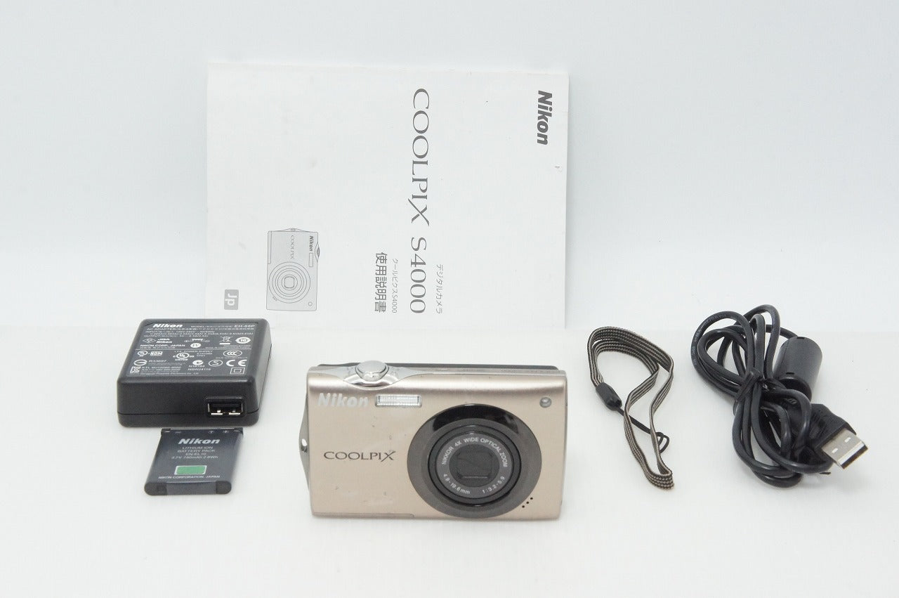 Nikon ニコン COOLPIX S4000 コンパクトデジタルカメラ ブライトブロンズ 260417l