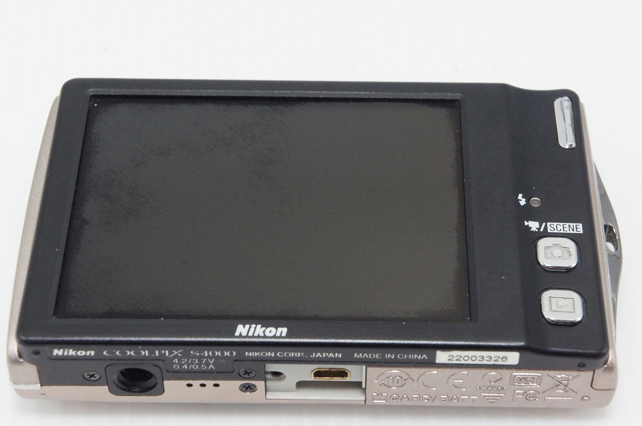 Nikon ニコン COOLPIX S4000 コンパクトデジタルカメラ ブライトブロンズ 260417l