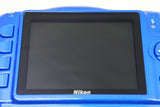 美品 Nikon ニコン COOLPIX S33 コンパクトデジタルカメラ ブルー 元箱付 250707a