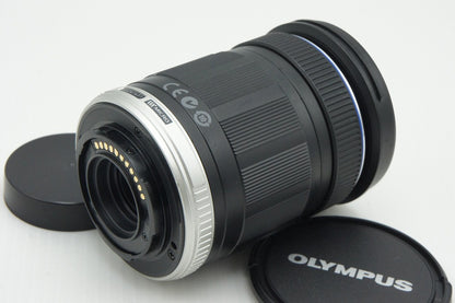 良品 OLYMPUS オリンパス M.ZUIKO DIGITAL ED 40-150mm F4-5.6 マイクロフォーサーズ ブラック ズームレンズ 260107ab