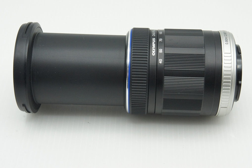 良品 OLYMPUS オリンパス M.ZUIKO DIGITAL ED 40-150mm F4-5.6 マイクロフォーサーズ ブラック ズームレンズ 260107ab