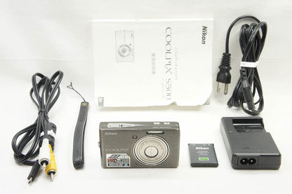 Nikon ニコン COOLPIX S500 コンパクトデジタルカメラ アーバンブラック 250704a