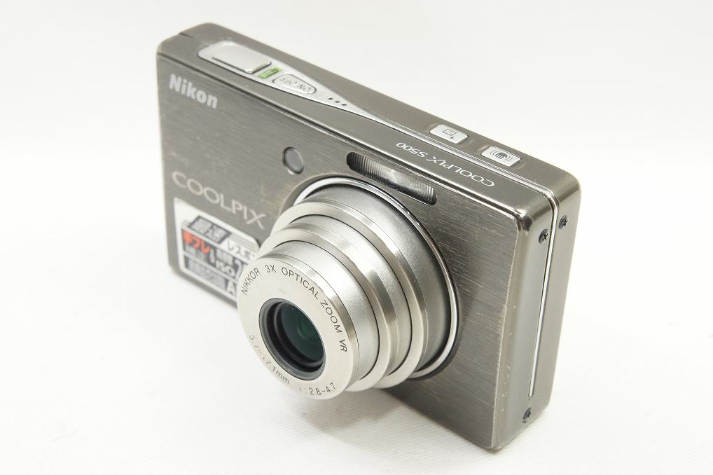 Nikon ニコン COOLPIX S500 コンパクトデジタルカメラ アーバンブラック 250704a