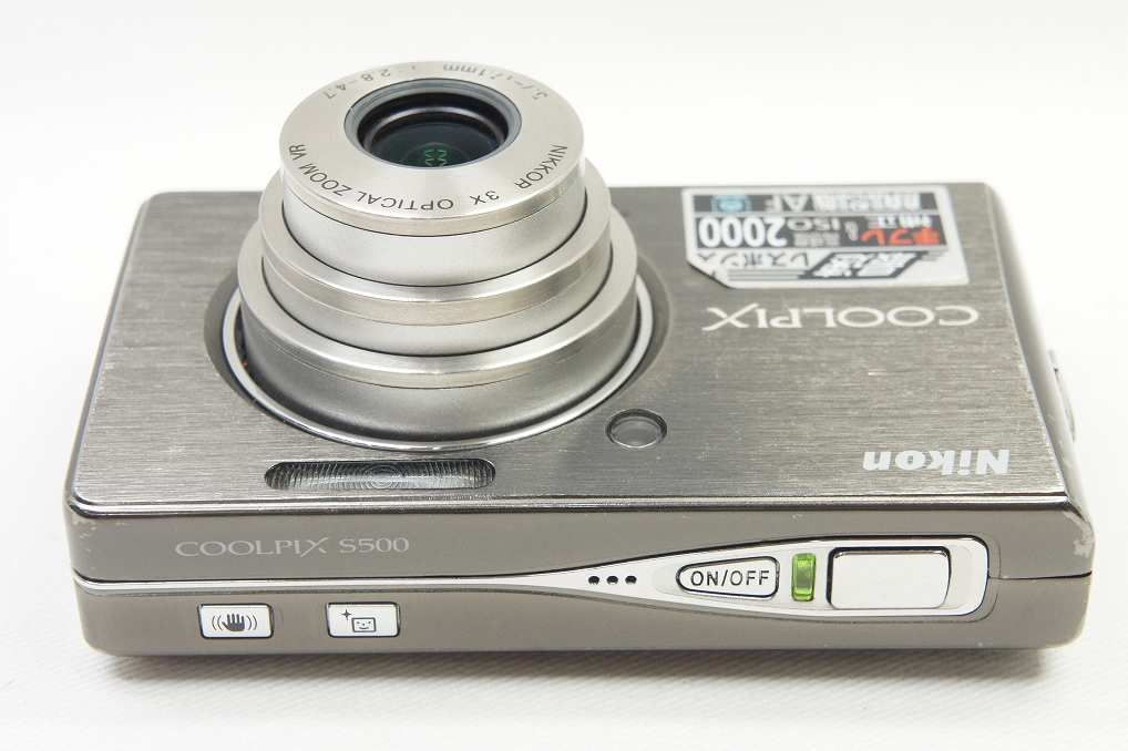 Nikon ニコン COOLPIX S500 コンパクトデジタルカメラ アーバンブラック 250704a