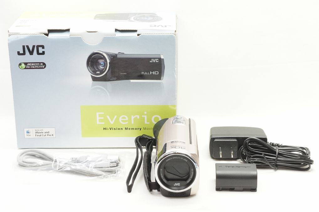 JVC ケンウッド Everio GZ-E117 ピンクゴールド ビデオカメラ