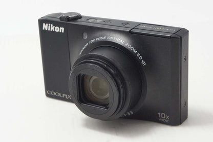 Nikon ニコン COOLPIX S8000 コンパクトデジタルカメラ ブラック 261008z