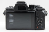 美品 OLYMPUS オリンパス OM-D E-M10 Mark II ボディ ミラーレス一眼カメラ ブラック 元箱付 240420h