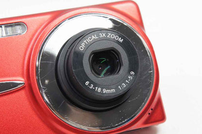 SANYO サンヨー DSC-X1260 コンパクトデジタルカメラ レッド 元箱付 250704d