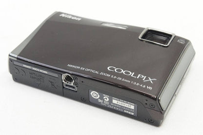 Nikon ニコン COOLPIX S60 コンパクトデジタルカメラ パブリッシュブラック 元箱付 250707b