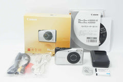 Canon キヤノン PowerShot A2200 コンパクトデジタルカメラ シルバー 元箱付 260925e
