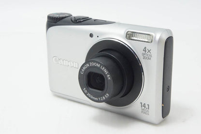 Canon キヤノン PowerShot A2200 コンパクトデジタルカメラ シルバー 元箱付 260925e