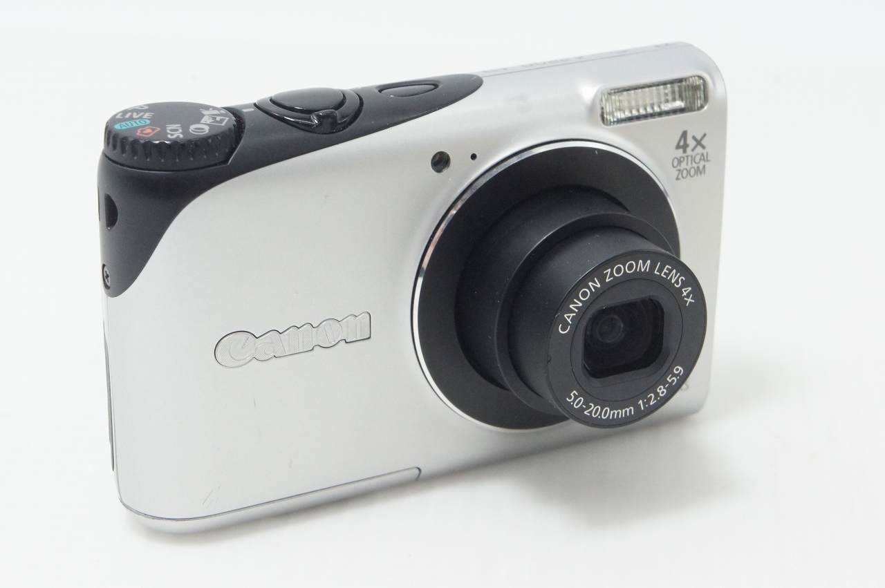 Canon キヤノン PowerShot A2200 コンパクトデジタルカメラ シルバー