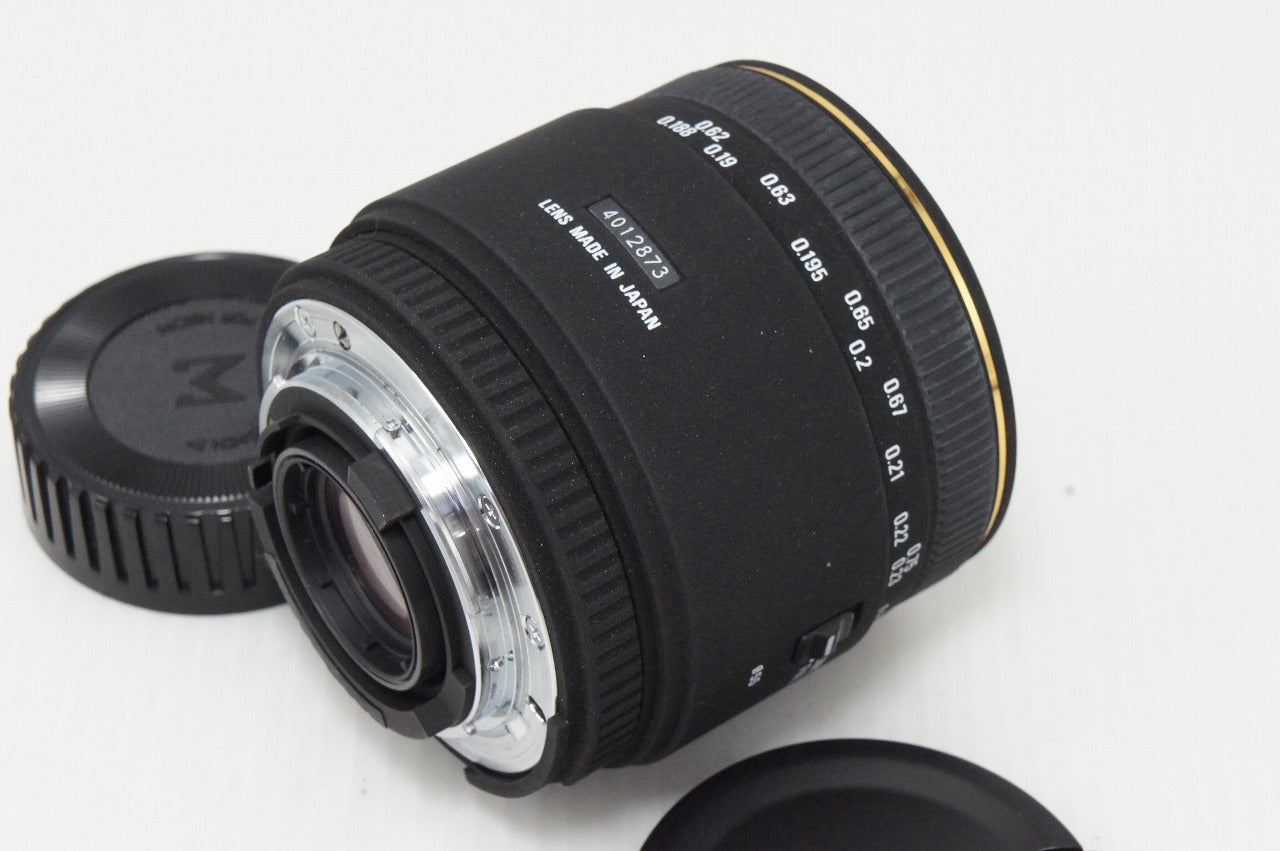 SIGMA AF 50mm F2.8 EX DG MACRO Nikon F-mount Prime Lens 260418n