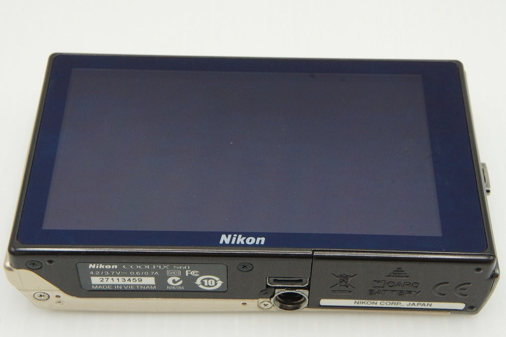 良品 Nikon ニコン COOLPIX S60 コンパクトデジタルカメラ リッチゴールド 260107j
