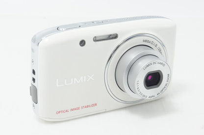 Panasonic パナソニック LUMIX DMC-S2 コンパクトデジタルカメラ ホワイト 261013d