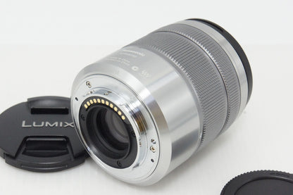 美品 Panasonic LUMIX G VARIO 45-150mm F4.0-5.6 ASPH. MEGA O.I.S. H-FS45150-S マイクロフォーサーズ 260416af