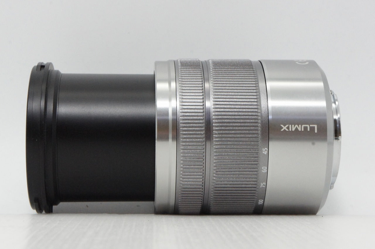 美品 Panasonic LUMIX G VARIO 45-150mm F4.0-5.6 ASPH. MEGA O.I.S. H-FS45150-S マイクロフォーサーズ 260416af